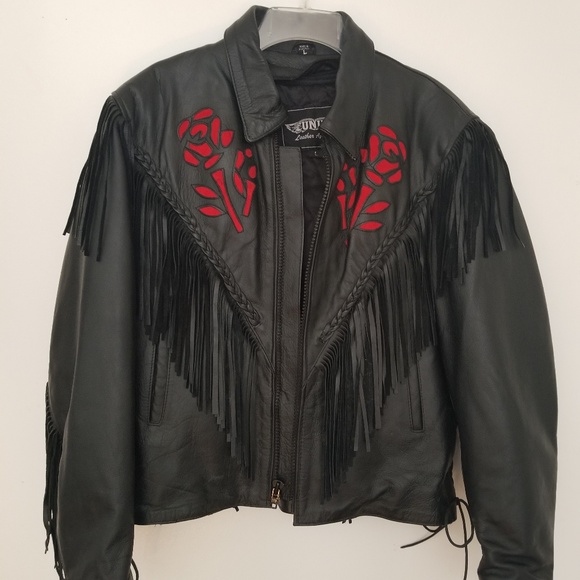Unik Jackets & Coats Vintage Unik Leather Jacket Poshmark